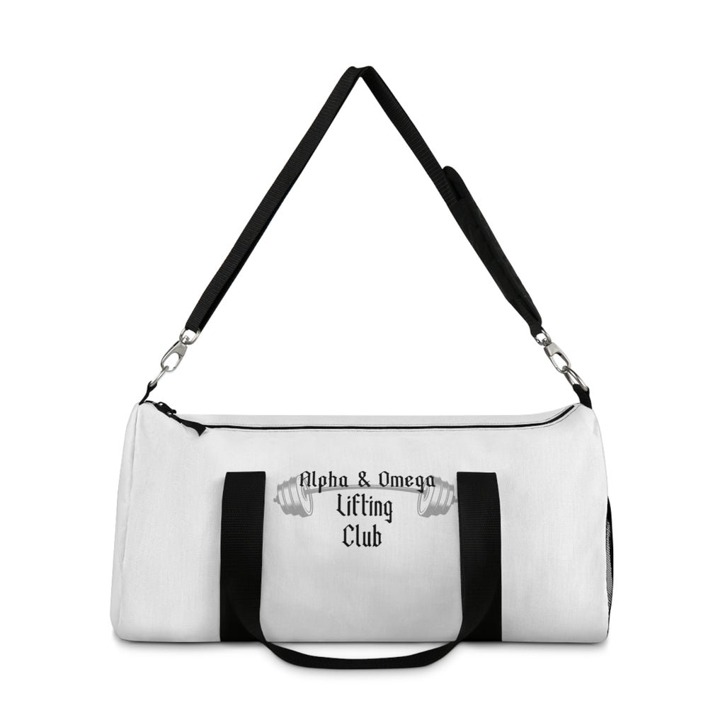 Alpha Omega - Train tote - White