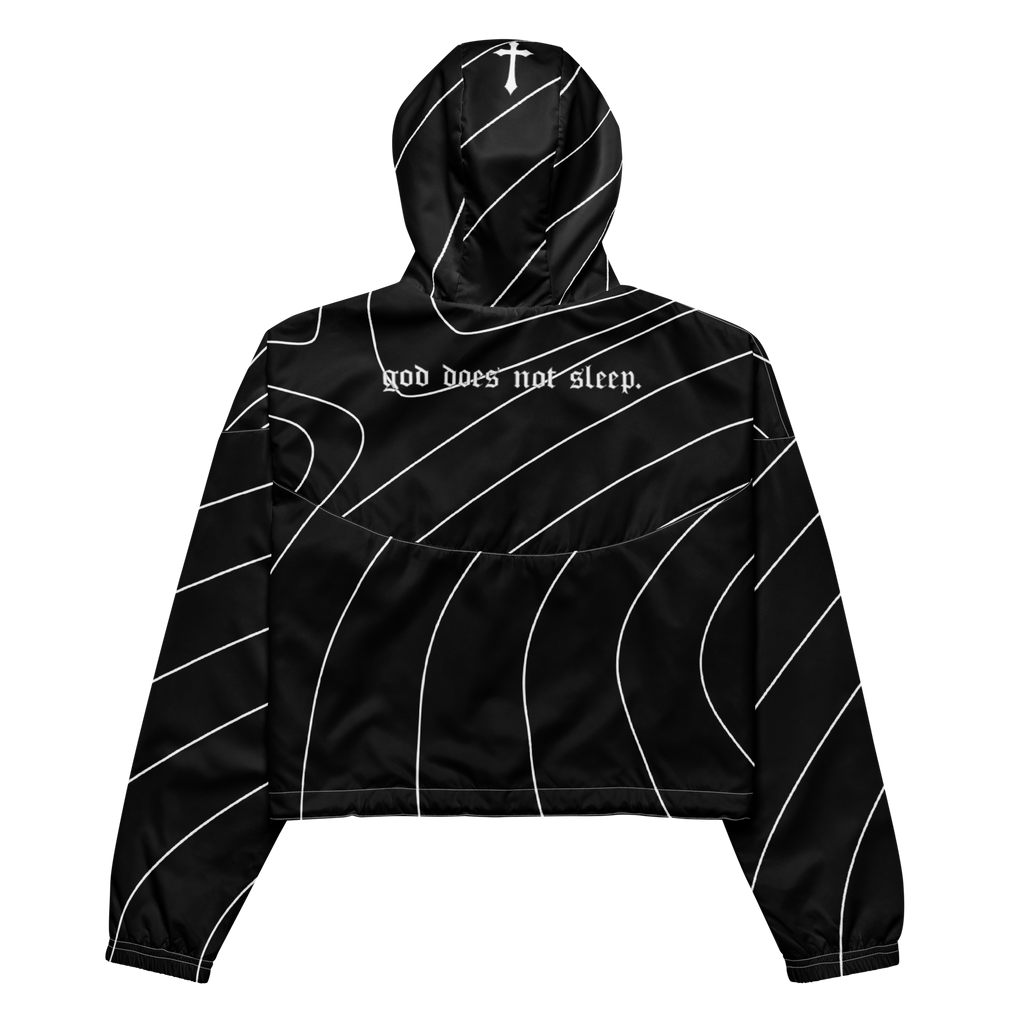 Alpha Omega - Cropped Windbreaker