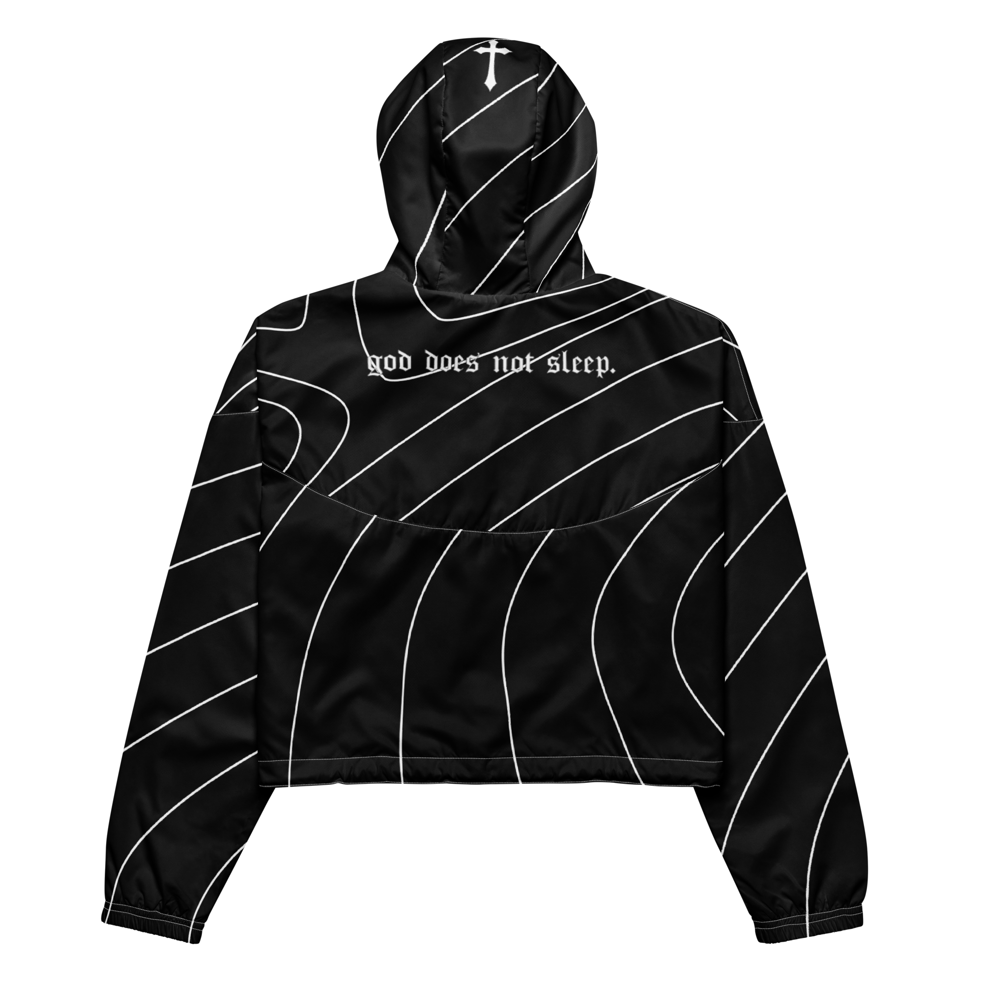 Alpha Omega - Cropped Windbreaker