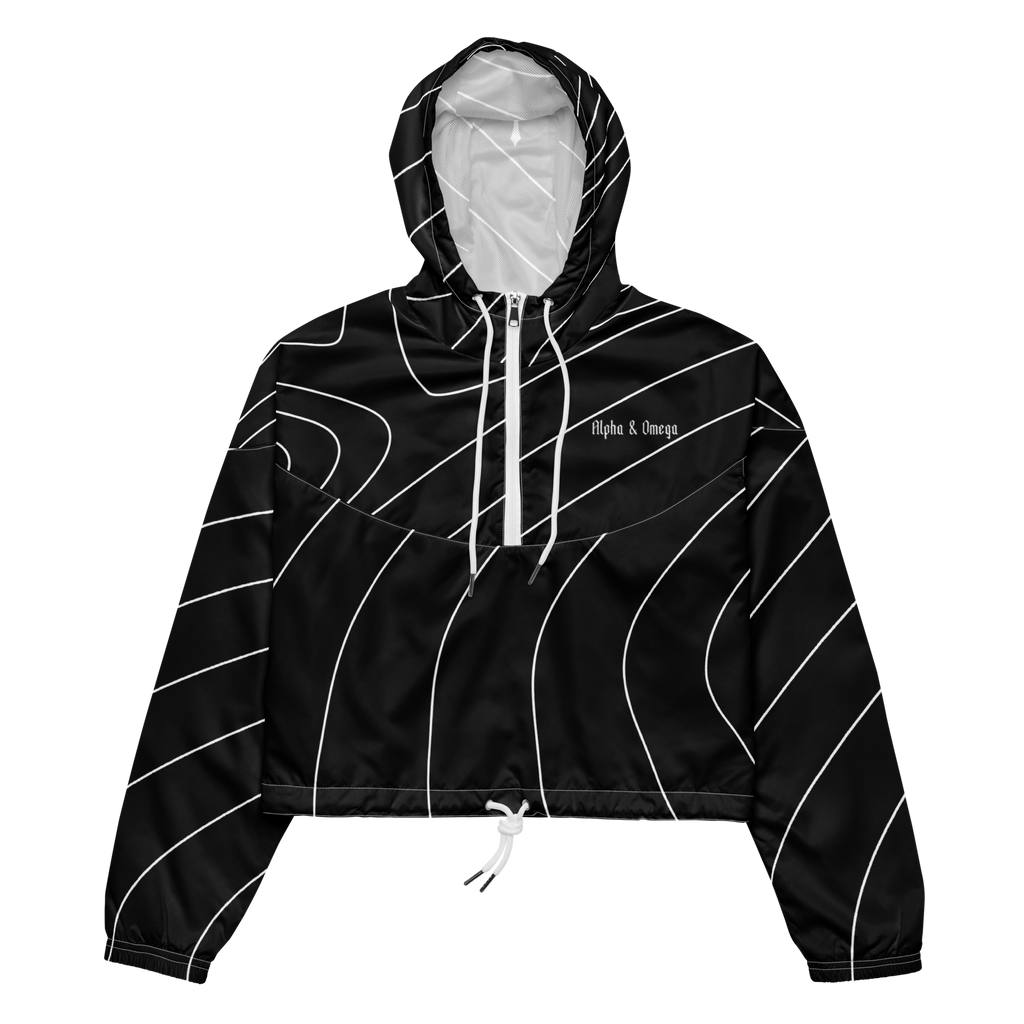Alpha Omega - Cropped Windbreaker